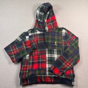 Polo by Ralph Lauren Plaid Hoodie - Red, Green, Blue